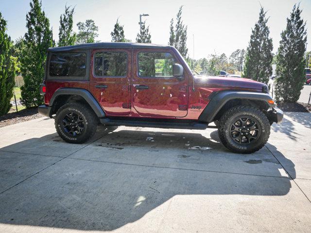 used 2021 Jeep Wrangler car, priced at $32,290