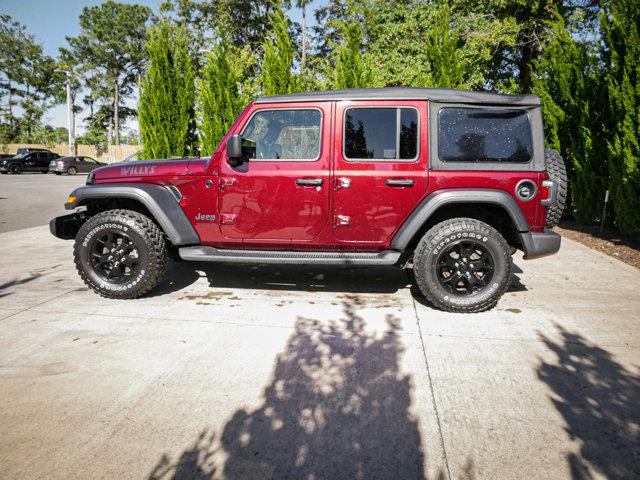 used 2021 Jeep Wrangler car, priced at $32,290