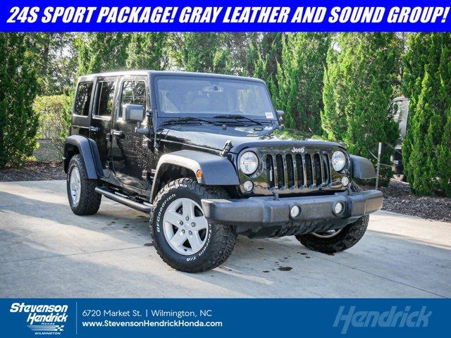 used 2018 Jeep Wrangler JK Unlimited car, priced at $20,994