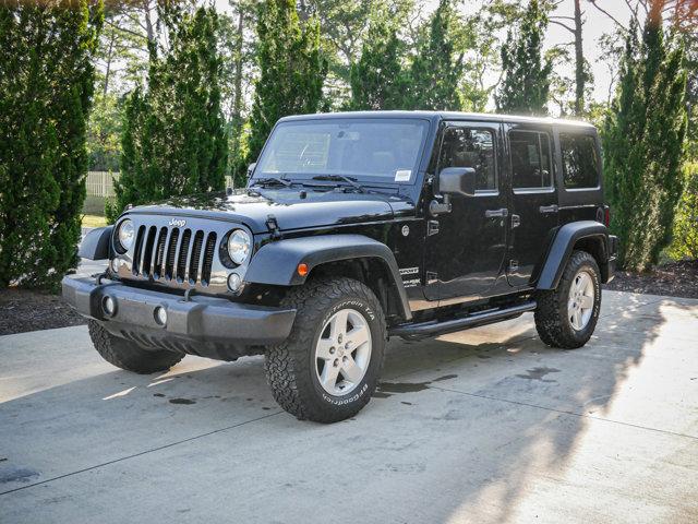 used 2018 Jeep Wrangler JK Unlimited car, priced at $20,994