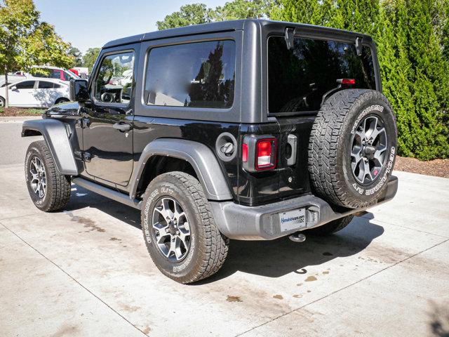 used 2022 Jeep Wrangler car, priced at $27,547