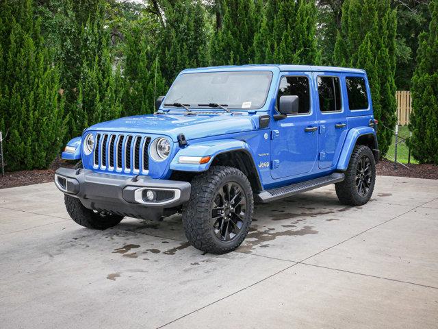 used 2021 Jeep Wrangler Unlimited 4xe car, priced at $31,196