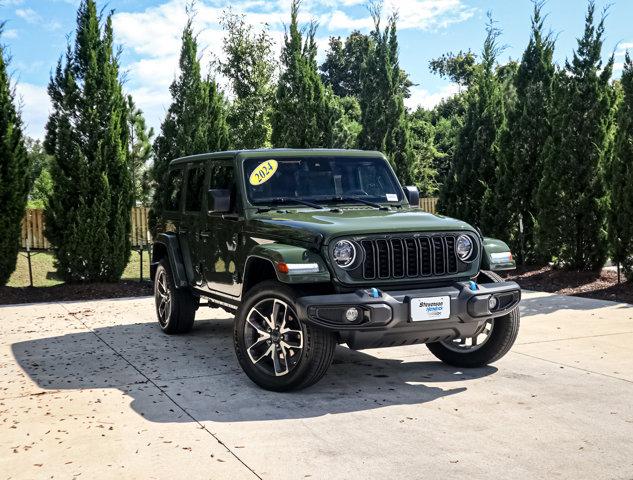 used 2024 Jeep Wrangler 4xe car, priced at $36,167
