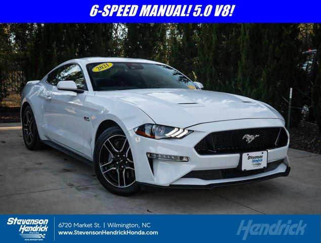 used 2021 Ford Mustang car, priced at $34,500