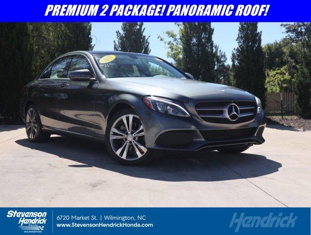 used 2017 Mercedes-Benz C-Class car, priced at $21,464