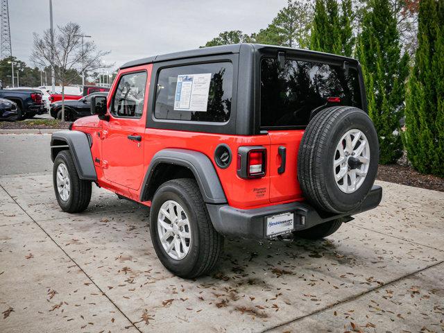 used 2023 Jeep Wrangler car, priced at $32,500