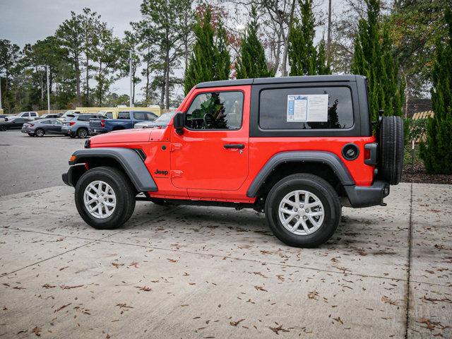 used 2023 Jeep Wrangler car, priced at $32,500