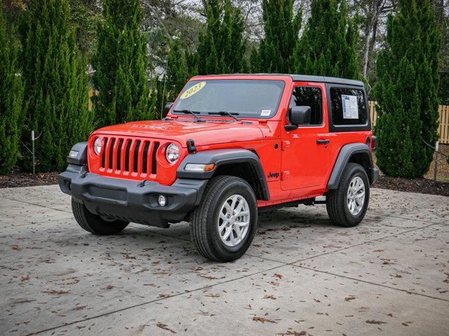 used 2023 Jeep Wrangler car, priced at $32,500