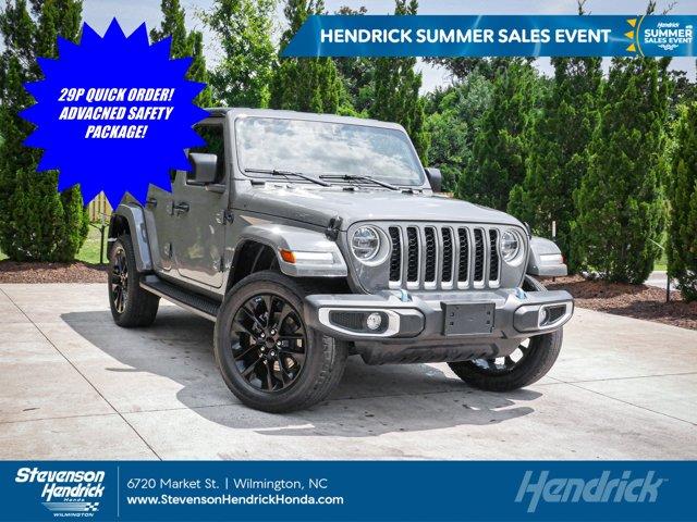 used 2022 Jeep Wrangler Unlimited 4xe car, priced at $34,654