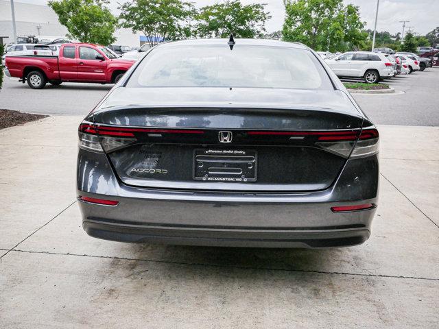 new 2025 Honda Accord car, priced at $29,445