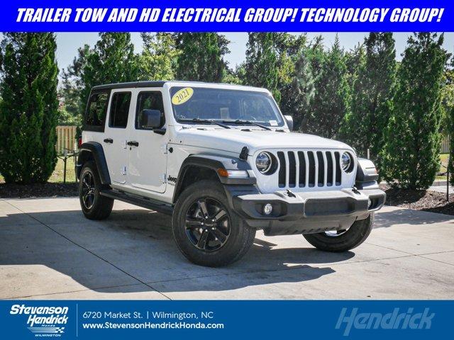 used 2021 Jeep Wrangler Unlimited car, priced at $33,333