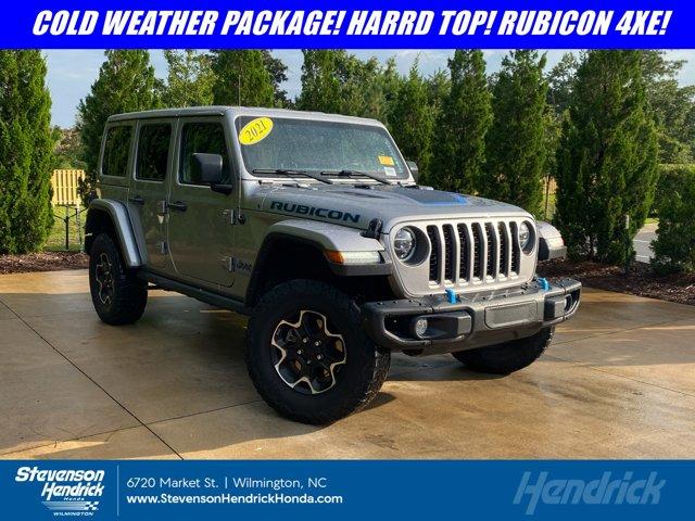 used 2021 Jeep Wrangler Unlimited 4xe car, priced at $37,239