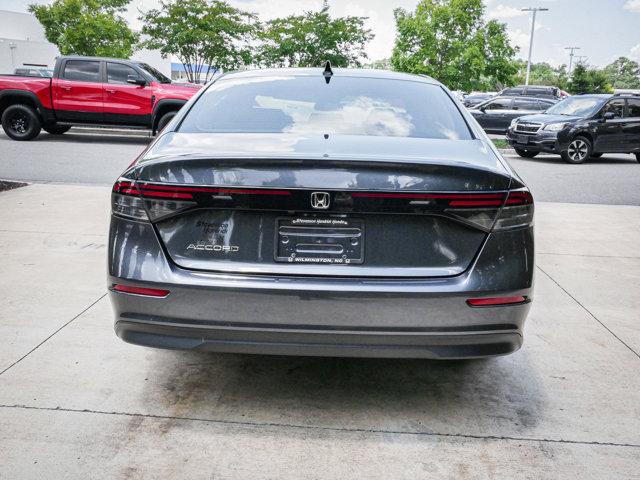 new 2025 Honda Accord car, priced at $31,710