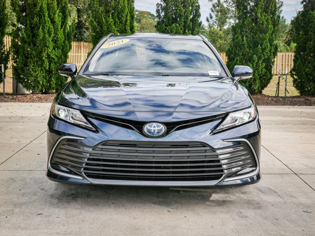 used 2021 Toyota Camry Hybrid car, priced at $26,649