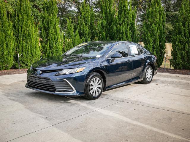 used 2021 Toyota Camry Hybrid car, priced at $26,649