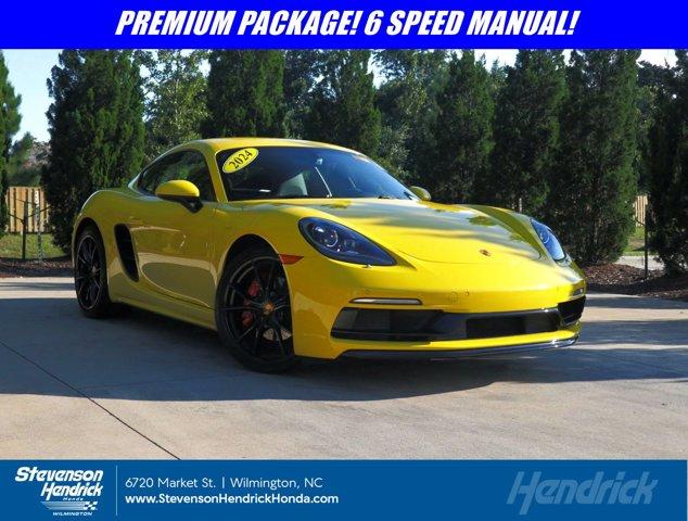 used 2024 Porsche 718 Cayman car, priced at $91,941