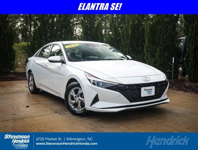 used 2021 Hyundai Elantra car, priced at $13,899