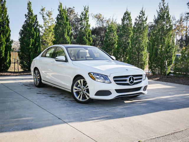 used 2018 Mercedes-Benz C-Class car, priced at $21,163