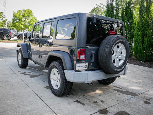 used 2017 Jeep Wrangler Unlimited car, priced at $18,374