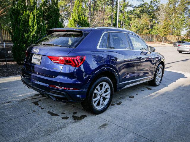 used 2024 Audi Q3 car, priced at $36,500