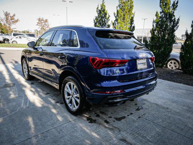 used 2024 Audi Q3 car, priced at $36,500