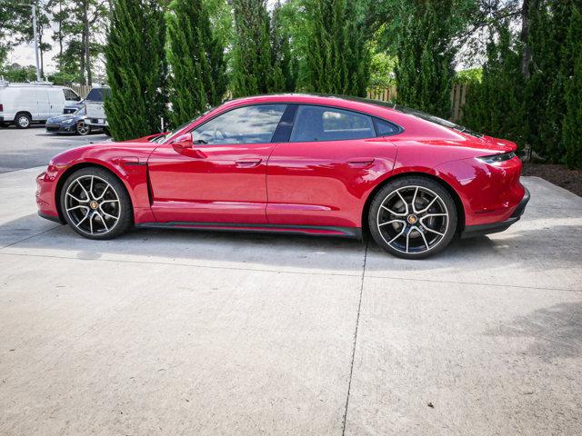 used 2024 Porsche Taycan car, priced at $85,000