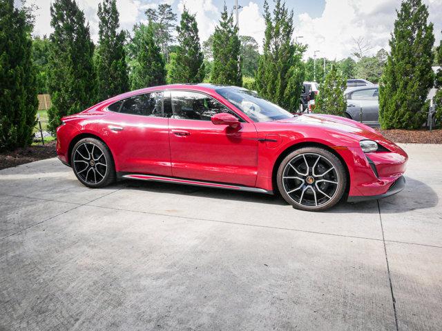 used 2024 Porsche Taycan car, priced at $85,000