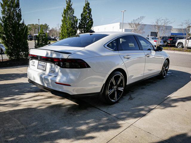 used 2023 Honda Accord Hybrid car, priced at $28,138