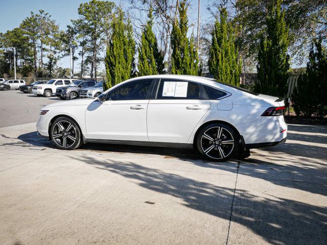 used 2023 Honda Accord Hybrid car, priced at $28,138