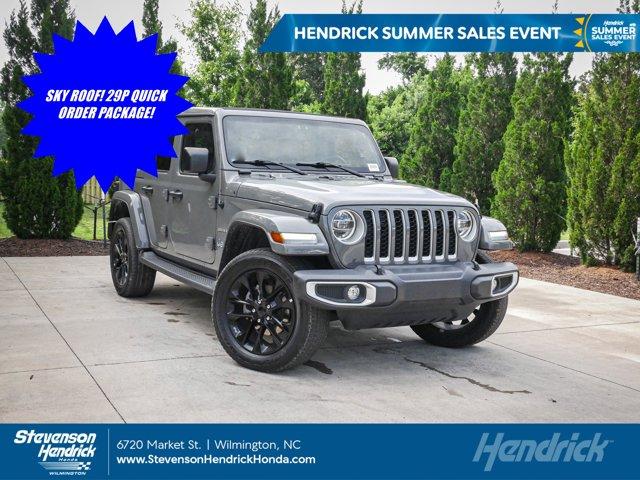 used 2021 Jeep Wrangler Unlimited 4xe car, priced at $33,800