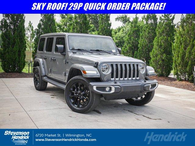 used 2021 Jeep Wrangler Unlimited 4xe car, priced at $33,800
