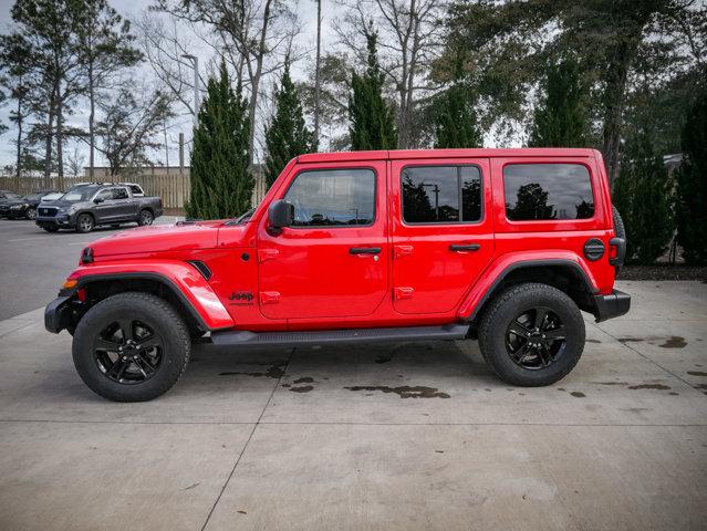 used 2021 Jeep Wrangler Unlimited car, priced at $37,353