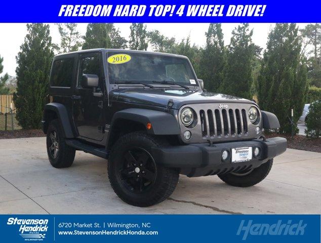 used 2016 Jeep Wrangler car, priced at $15,626