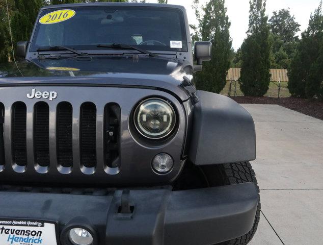 used 2016 Jeep Wrangler car, priced at $17,766