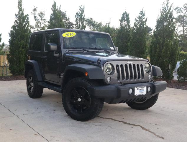 used 2016 Jeep Wrangler car, priced at $17,766