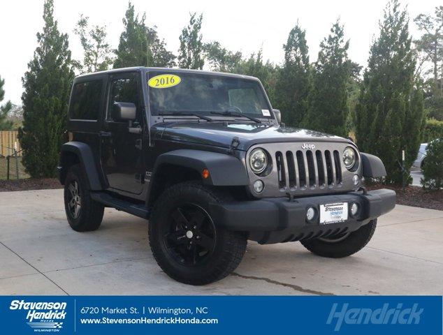 used 2016 Jeep Wrangler car, priced at $17,766