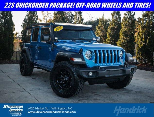 used 2023 Jeep Wrangler car, priced at $36,599