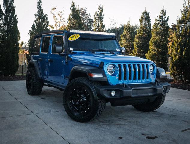 used 2023 Jeep Wrangler car, priced at $36,599