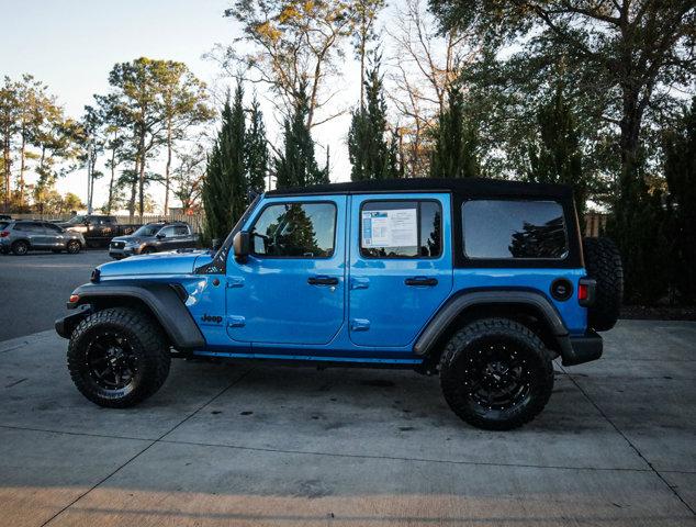 used 2023 Jeep Wrangler car, priced at $36,599