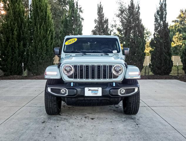 used 2024 Jeep Wrangler 4xe car, priced at $39,624