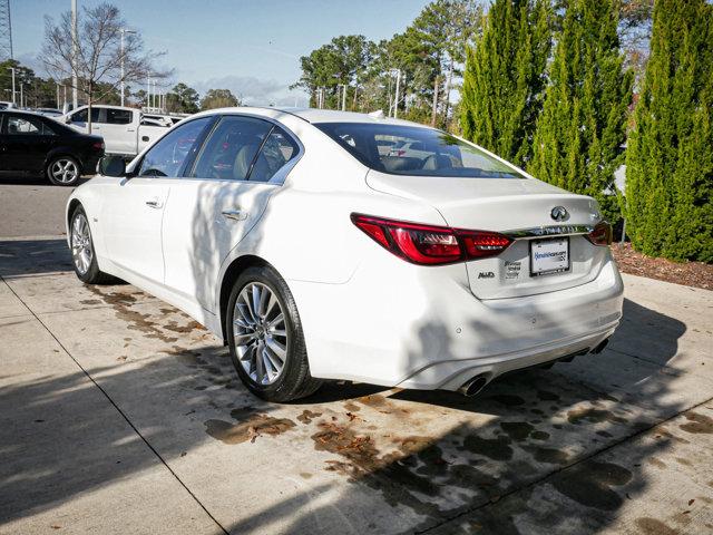 used 2020 INFINITI Q50 car, priced at $28,000