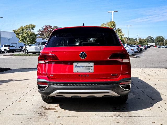 used 2024 Volkswagen Taos car, priced at $25,686