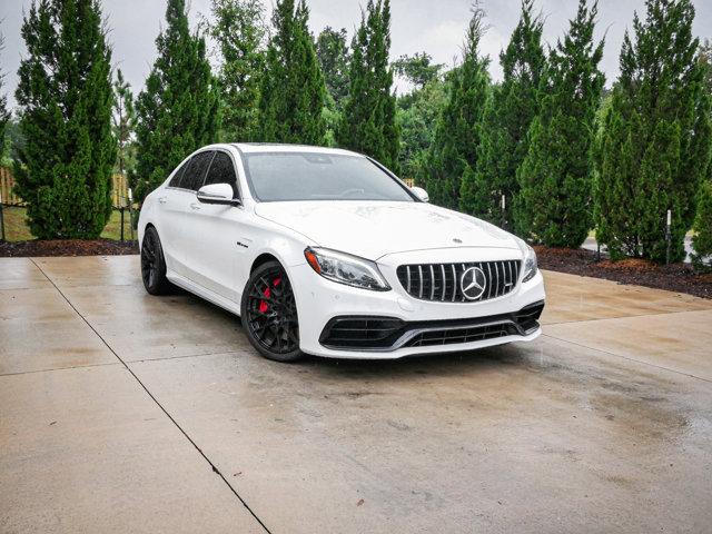used 2020 Mercedes-Benz AMG C 63 car, priced at $57,000