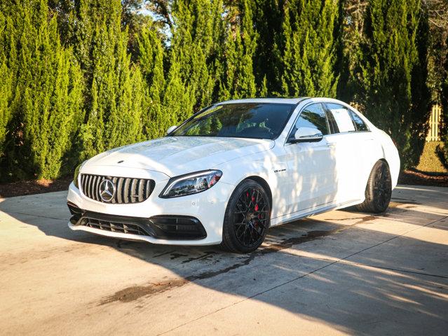 used 2020 Mercedes-Benz AMG C 63 car, priced at $57,000