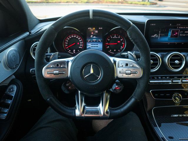 used 2020 Mercedes-Benz AMG C 63 car, priced at $57,000