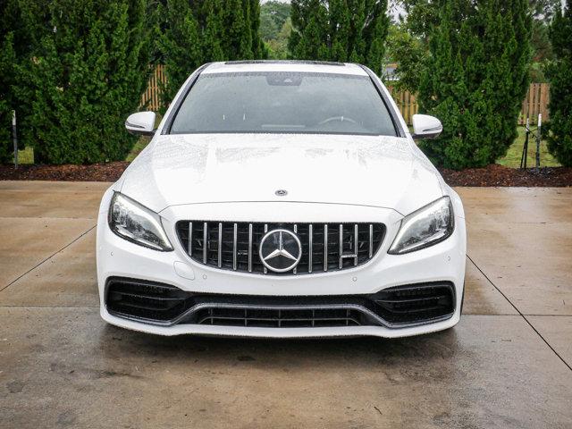 used 2020 Mercedes-Benz AMG C 63 car, priced at $57,000