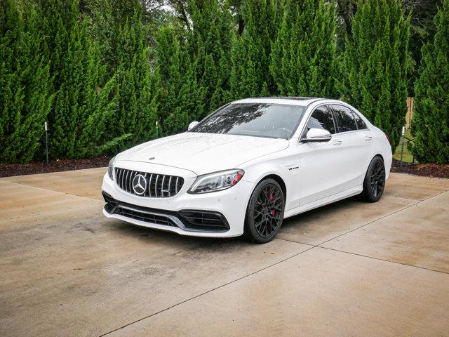 used 2020 Mercedes-Benz AMG C 63 car, priced at $57,000