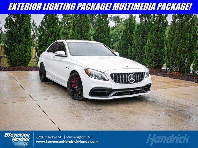 used 2020 Mercedes-Benz AMG C 63 car, priced at $57,000