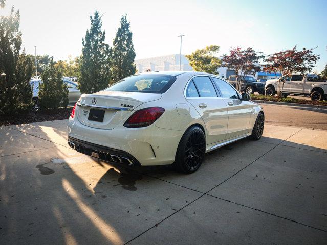 used 2020 Mercedes-Benz AMG C 63 car, priced at $57,000