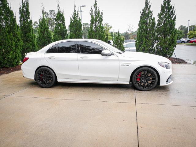 used 2020 Mercedes-Benz AMG C 63 car, priced at $57,000